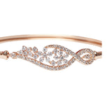 Sparkling Elegance Rose Gold CZ Bracelet