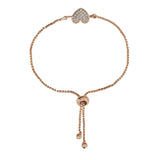 Gold Plated Faux Kundan Adorned Chain Style Brass Bracelet