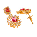 Sparkling Elegance Teardrop Cut Jewellery Set