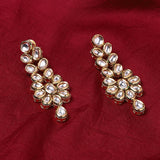 Kundan Gold plated Brass Earrings