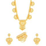 Eastern Delight Temple Design Necklace Set Combo