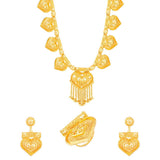 Eastern Delight Hearts Motif Necklace Set Combo