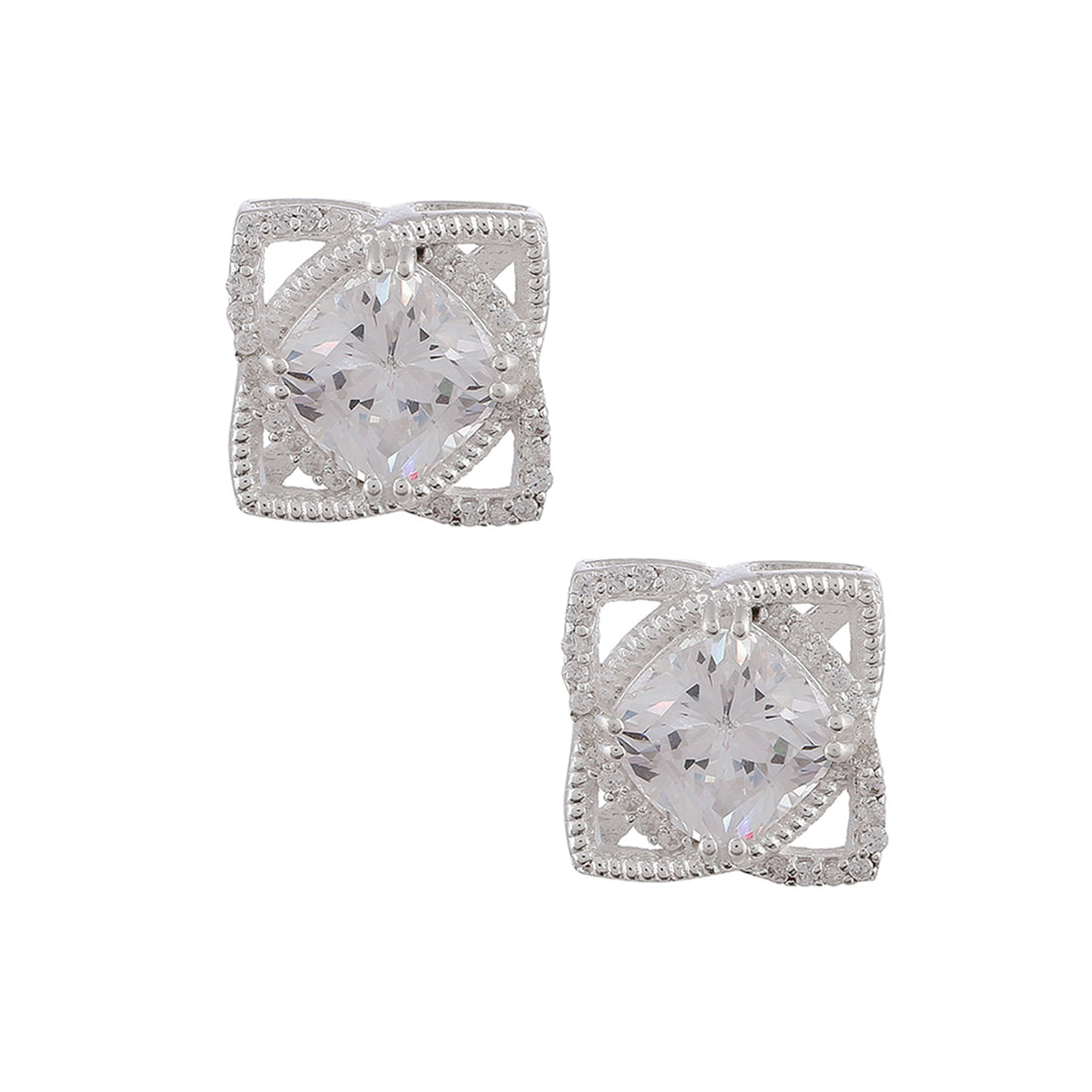925 Sterling Silver Cubic Zirconia Set