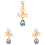 Generic Black Drop Pendant Set