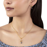 Generic Black Drop Pendant Set