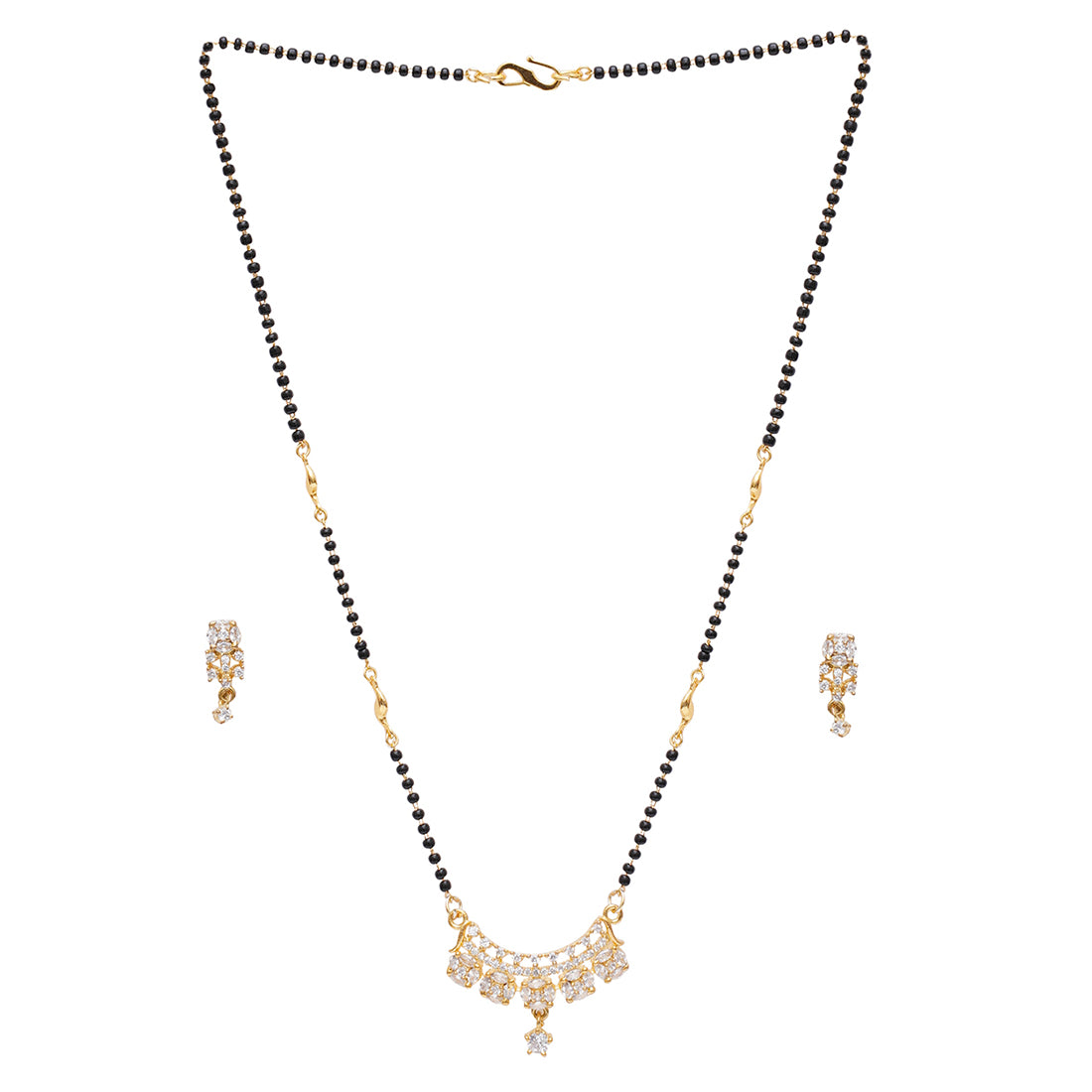 Pearl Essentials Gold Plated Mangalsutra Set