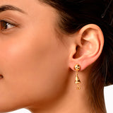American Diamond Traditional Jhumki Style Earrings