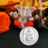 925 Sterling Silver Lord Ganesh 10 Grams Silver Coin