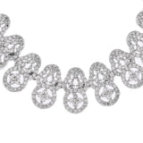 Sparkling Elegance Heavily Embellished CZ Jewellery Set