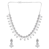 Sparkling Elegance CZ Gems Delicate Jewellery Set