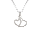 925 Sterling Silver Featuring Heart Shaped Motif