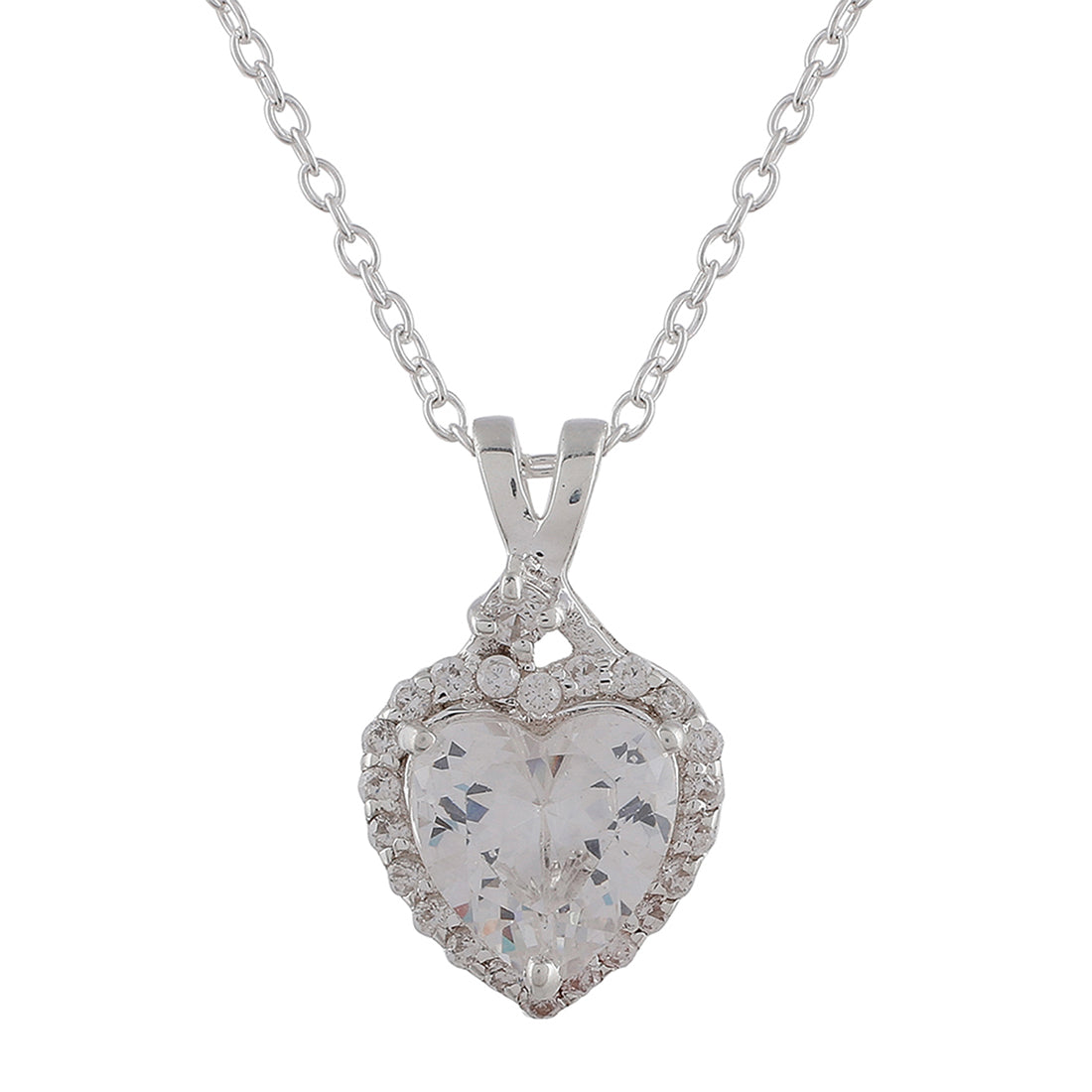 1.51 Carat Heart Shape Diamond Pendant Necklace (Platinum) — Shreve, Crump  & Low