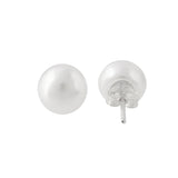 925 Sterling Silver White Pearls Pendant Set
