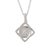 925 Sterling Silver Cubic Zirconia Pendant