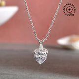 Heart-Shape Beautiful 925 Sterling Silver Pendant