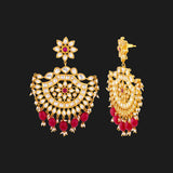 Mehar Heavily Embellished Drop Earrings