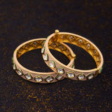 Kundan Stanza Ethnic Style Bangles