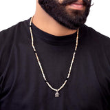 Lord Buddha Pendent With Tulsi Chain