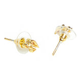 Moksha Gold Tone Stud Earrings