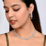 Sparkling Elegance Teardrop Jewellery Set