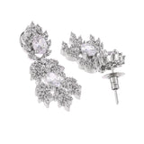 Sparkling Elegance Floral Motifs Jewellery Set