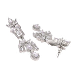 Sparkling Elegance Teardrop Cut CZ Jewellery Set
