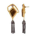 Gold-Plated Danglers For Women