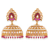 Beaded Jhumka Style Earrings