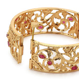 Ethnic Gold Brass Bracelets