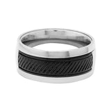 Stainless Steel Men's Band Ring