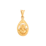 Ganesha Gold Plated Rakhi-Pendant