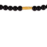 Natural Beads Lion Motif Necklace