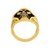 Devil Collection Hooded Skull Ring