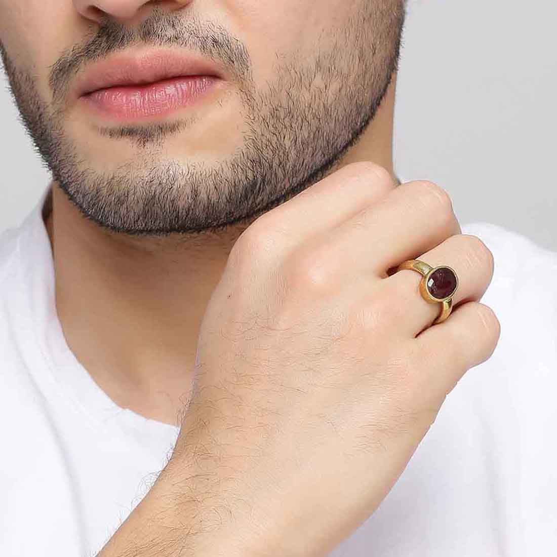 Buy Aurra Stores Unique & Effective 100% Original Ruby Manik Stone Ring for  Men & Women Online at Best Prices in India - JioMart.
