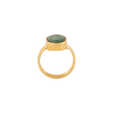 Emerald (Panna) 7.25 Ratti Ashtadhatu Rashi Ratna Ring with original Lab Test Certificate