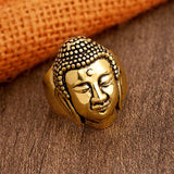 Devil Collection Buddha Face Ring