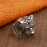 Devil Collection Tiger Head Ring