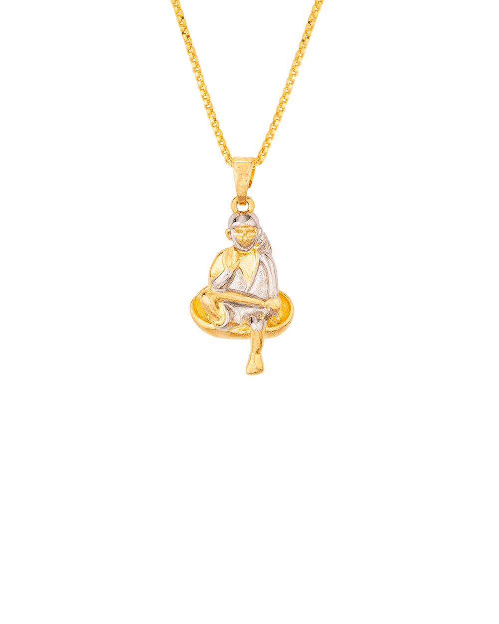 Aastik Sai Baba Pendant – VOYLLA - Main Image