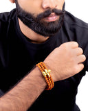 Bold & Beautiful Mahadev Shivling Charm Bracelet
