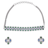 Starlight Aurora Choker Necklace Set