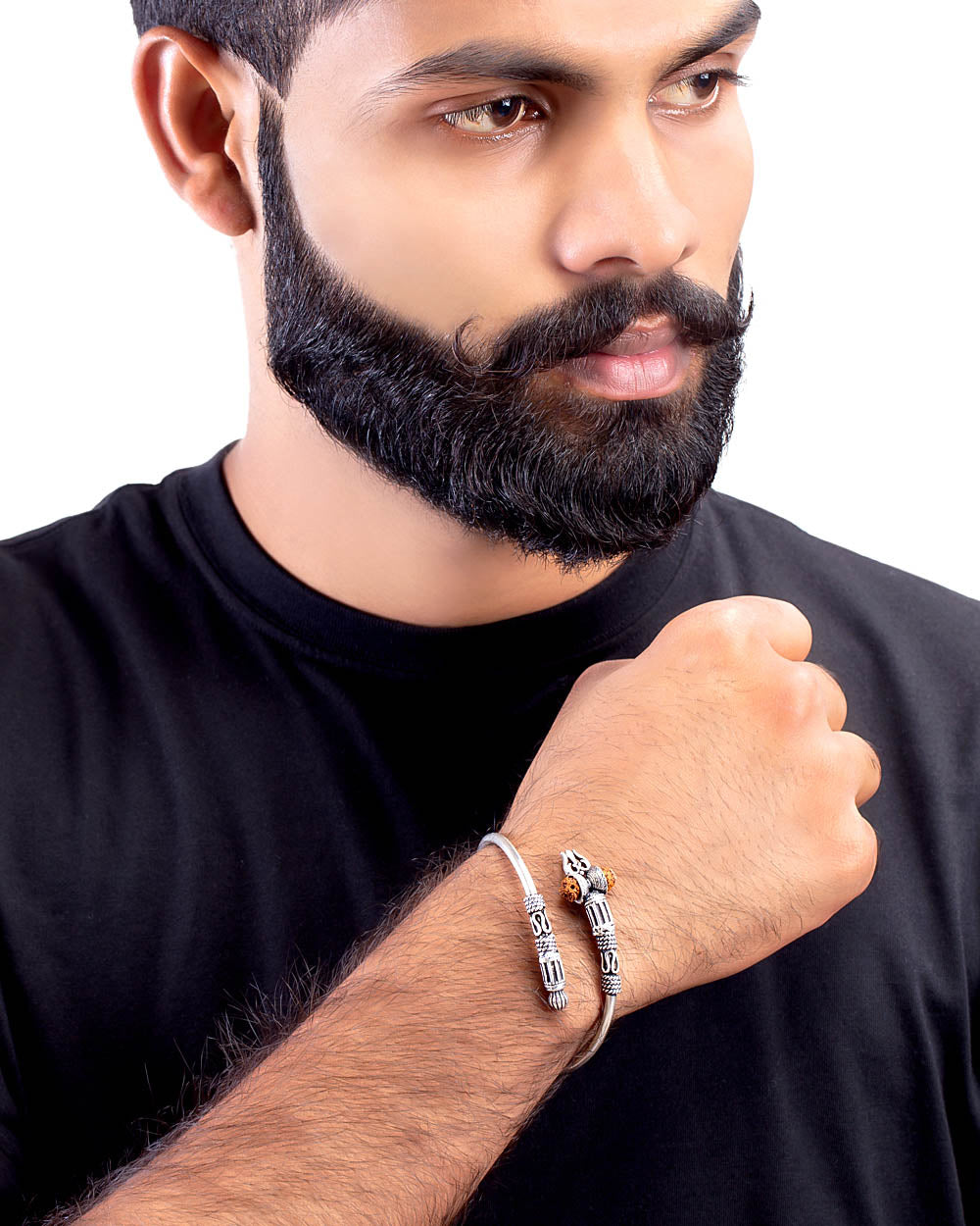 Mahadev Extension Rudraksh Adorned Bracelet