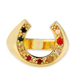 Kailasha Gemstones Yellow Gold Ring