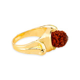 Kailasha Rudraksha Studded Band Ring