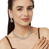 Exquisite Silver Plated Necklace Set