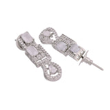 Teardrop Cut Zircon Gems Necklace Set