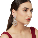 Graceful Dangler Earrings from CZ Elegance