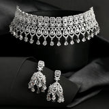 Sparkling Opulence Teardrop Gems Jewellery Set