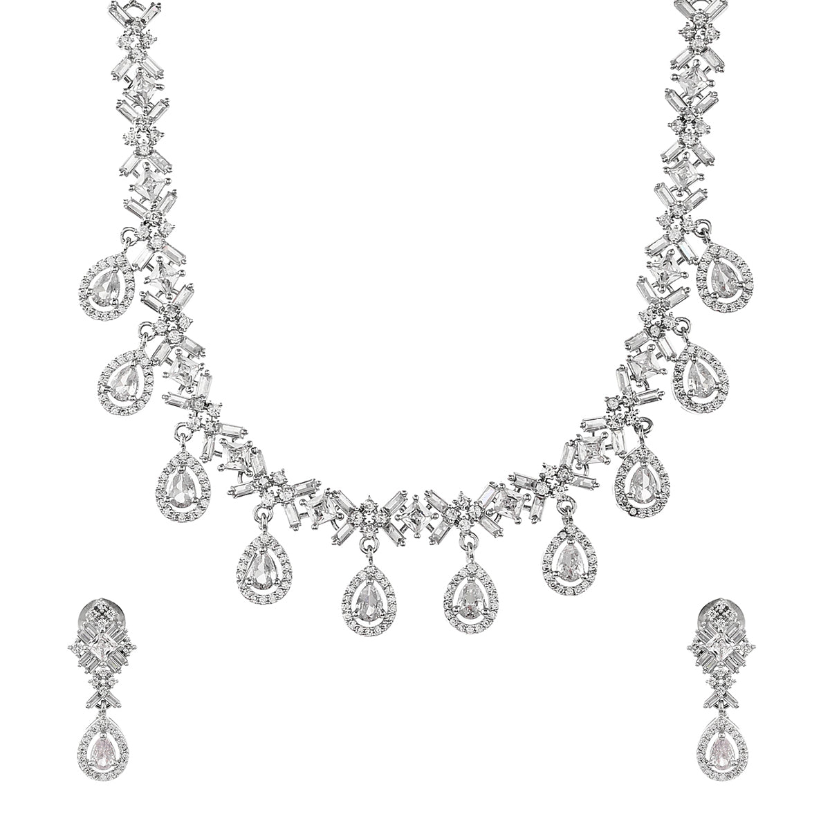 Sparkling Elegance Delicate Jewellery Set