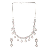 Sparkling Elegance Pink Gems Jewellery Set