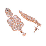 Sparkling Opulence Rectangle Cut CZ Jewellery Set